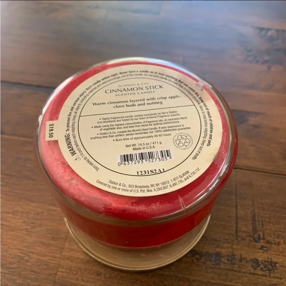Vintage Slatkin & Co. Candle Cinnamon Stick - Picture 4 of 4